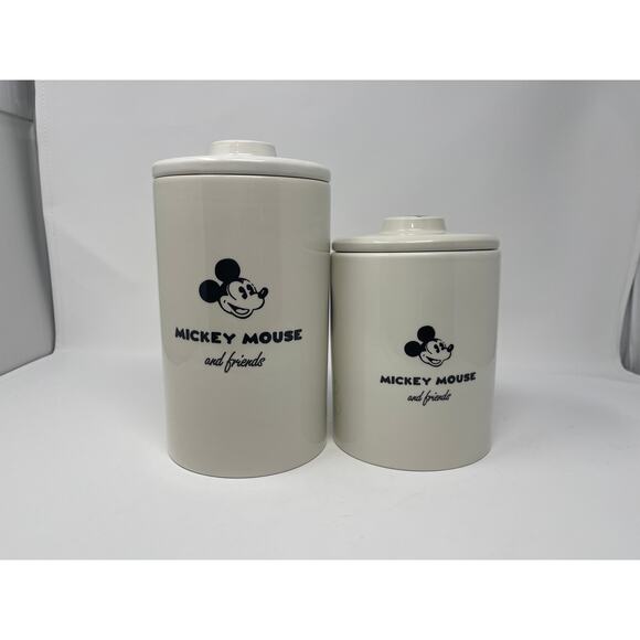 Disney Mickey Mouse Up Close Color Canister Jar Set NEW - Picture 2 of 8